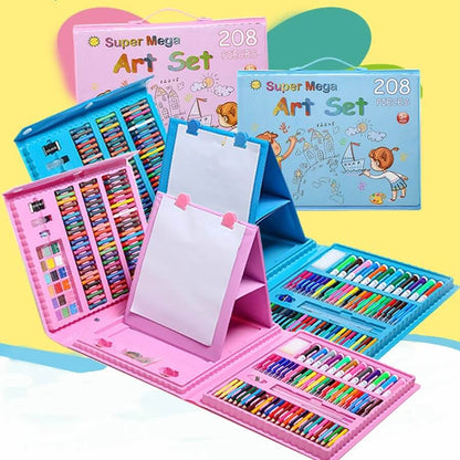 Set De Arte Maleta Niños 208 Piezas